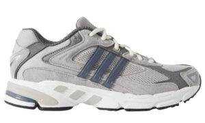 کفش ورزشی آدیداس اورجینال مدل Response CL Rubber Trimmed Mesh, Suede and Leather Sneakers