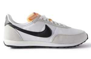 کتونی Nike Waffle 2 SP Leather and Suede-Trimmed Nylon Sneakers