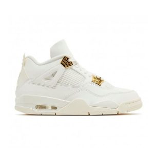 Nike Air Jordan 4 Gold Metallic